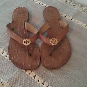 Tory burch sandles Fair condition
